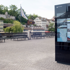 Cityplan Zürich mit Free WiFi